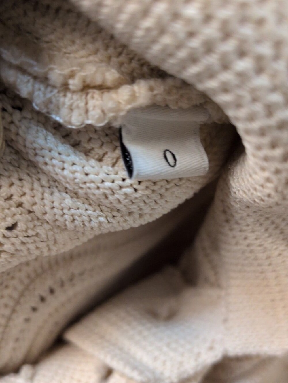 Sandro Campea Wavy Cropped Polo Sweater.... Size Small - Picture 9 of 10